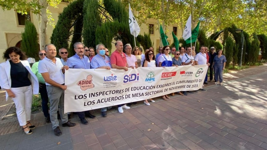 Los inspectores educativos se movilizan este lunes por sus derechos laborales