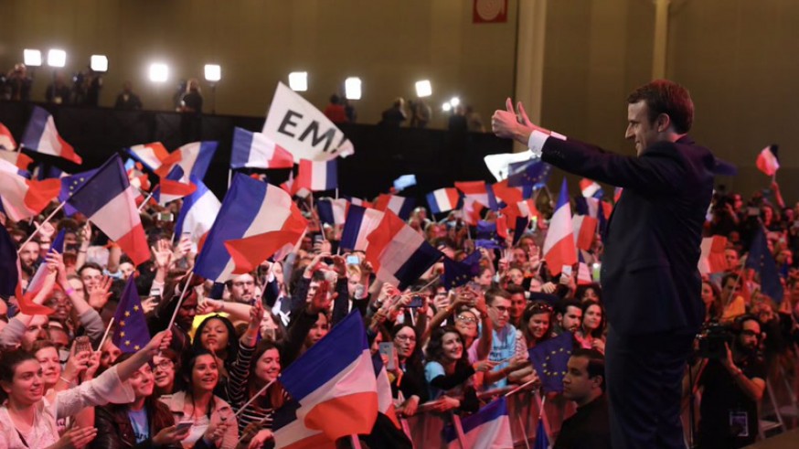 Macron, tras conocer los resultados