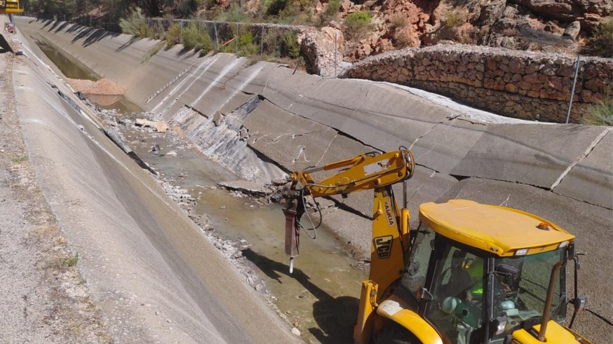 El Tajo-Segura no volverá a estar operativo hasta 2027 por las dos roturas del acueducto