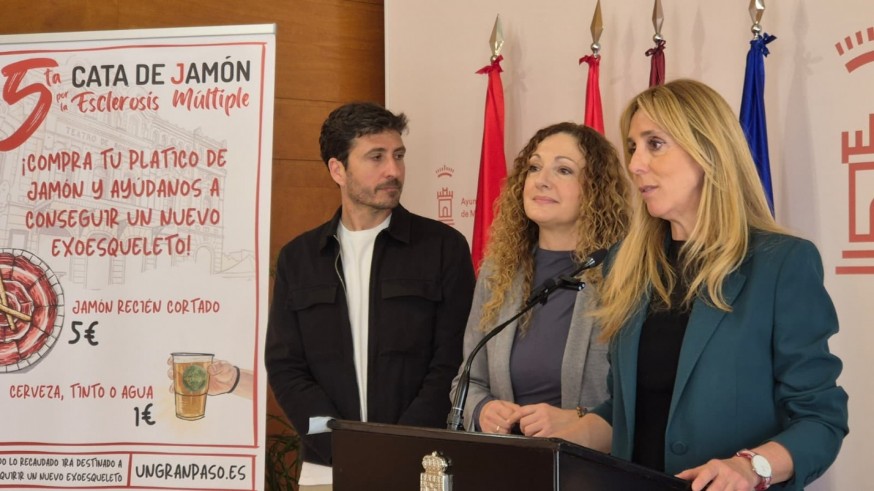 La V Cata Solidaria de Jamón llenará la Plaza del Romea de Murcia para recaudar fondos por la esclerosis múltiple