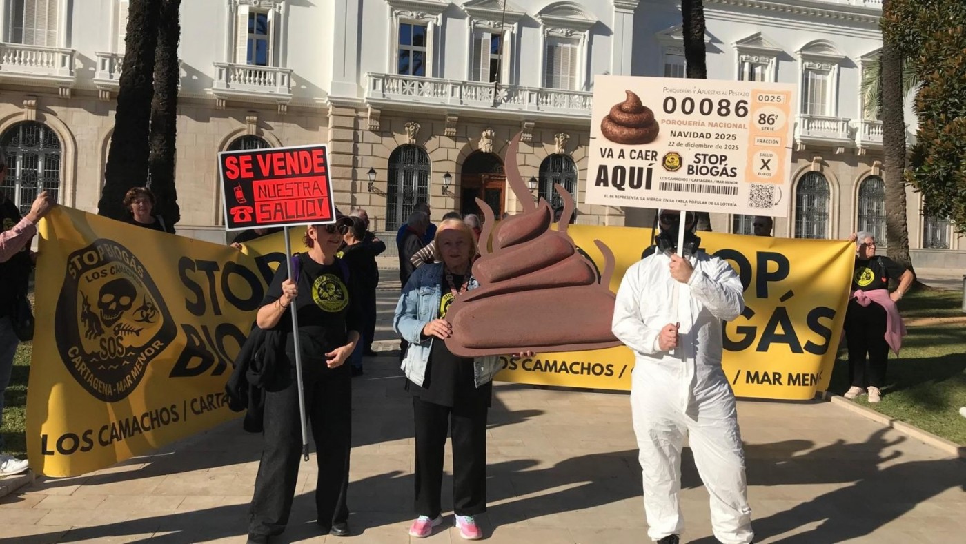 Vecinos de Los Camachos se movilizan contra la planta de biogás