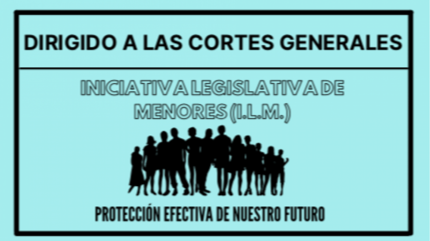 Cartel de la Iniciativa Legislativa de Menores para la protección del Mar Menor