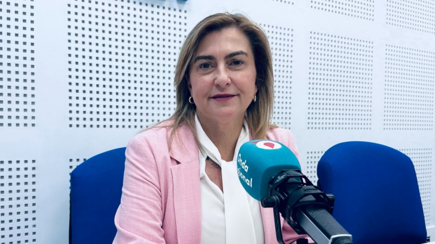 La portavoz socialista, Carmina Fernández, tacha de "paripé" la iniciativa de llevar al Congreso el asunto del trasvase