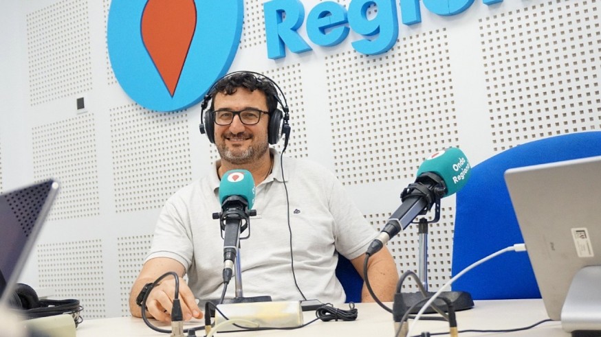 GINÉS RUIZ, secretario general del PSOE - Murcia, el político de más altura de la Región