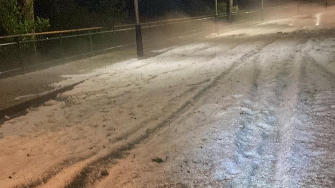 AEMET avisa de posible granizo este martes y miércoles en la Región de Murcia