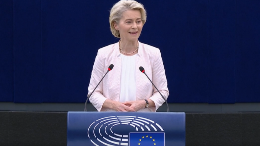 Úrsula von der Leyen reelegida presidenta de la Comisión Europea 