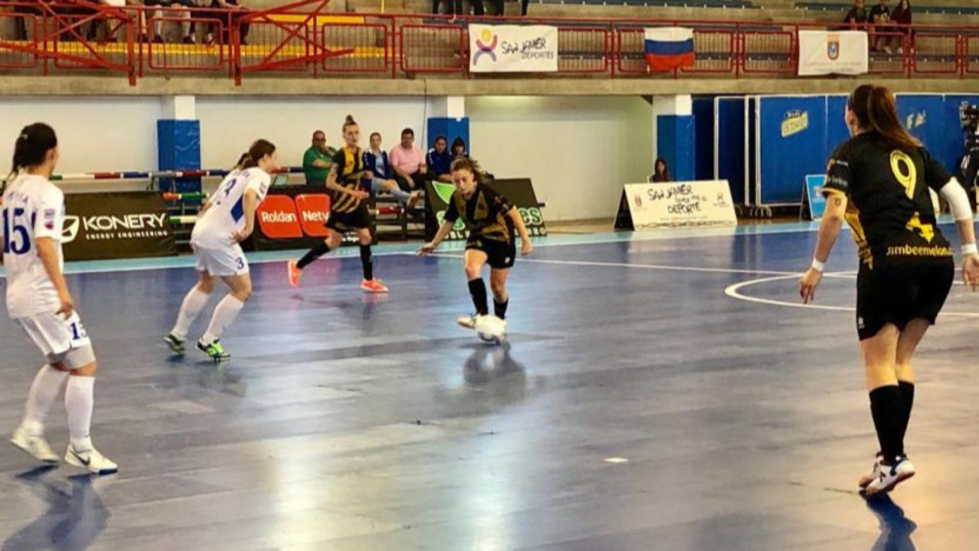 El Jimbee Roldán arranca la European Women Futsal batiendo al Aurora San Petersburgo (4-3)