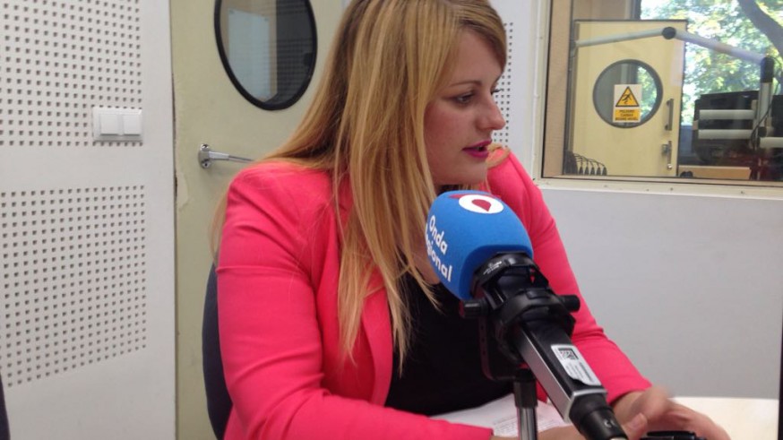 La alcaldesa de Mazarrón en los estudios de ORM
