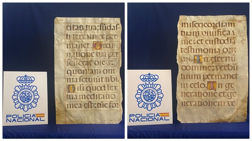 Recuperado en Murcia un manuscrito musical del siglo XVI robado del Monasterio del Escorial