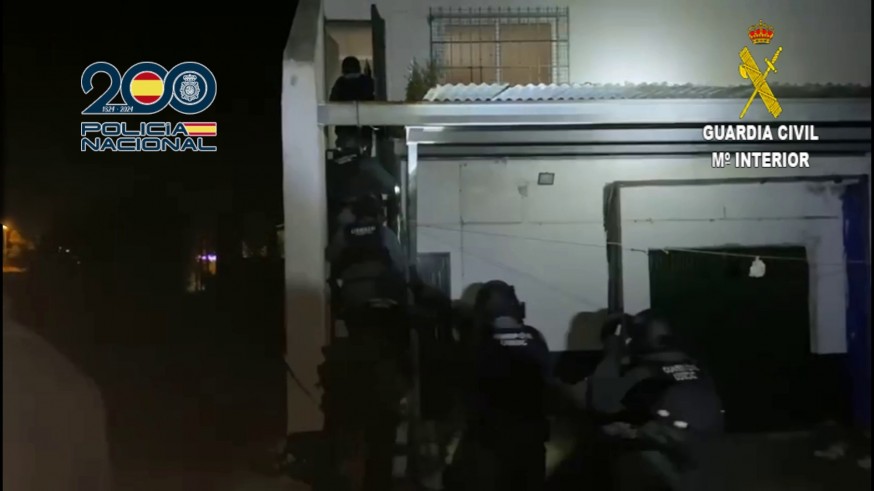 VIDEO | Desarticulada una banda que cometió más de 100 robos en viviendas del sureste