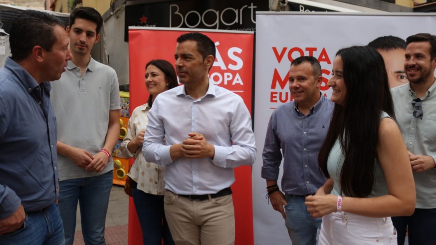 El candidato socialista Marcos Ros propone un Pacto Europeo por los Cuidados