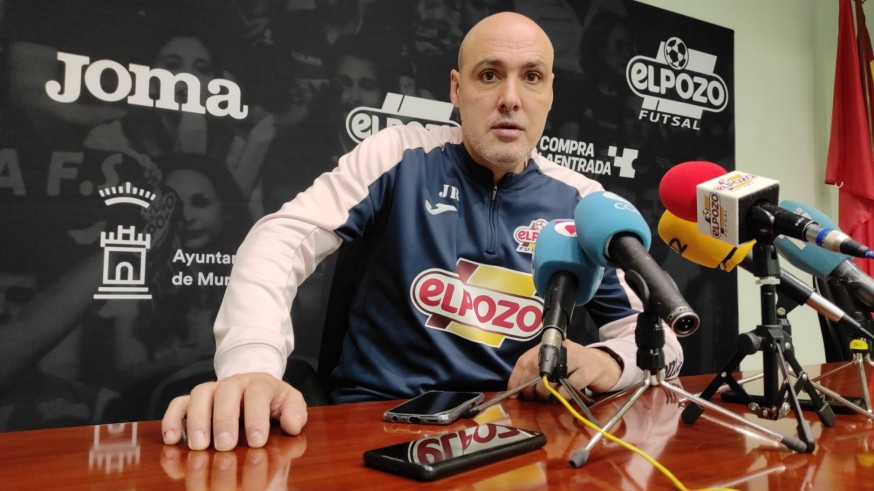Javi Rodríguez: "Mis jugadores están dados a hacer grandes cosas en ElPozo"