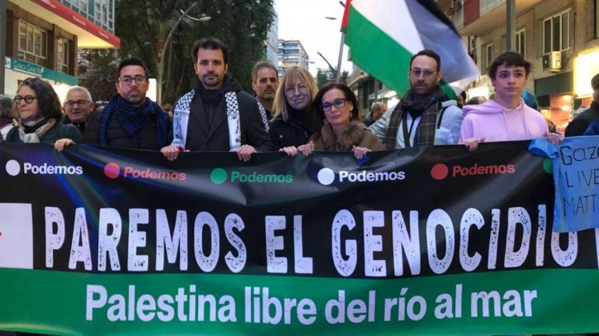 Sánchez Serna (Podemos): "Pedimos que el gobierno no participe en la misión de EEUU en el Mar Rojo"