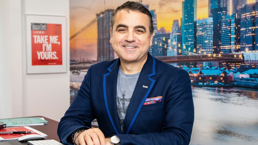 Julio Bruno. CEO de Time Out, multinacional especializada en comunicaciones, ocio y turismo