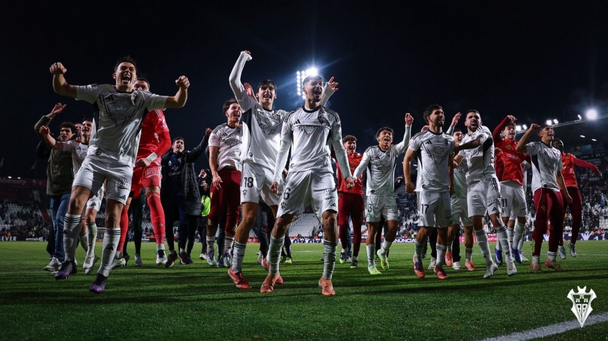 Javi Villar, protagonista murciano en la gesta del Albacete: "Es algo histórico"