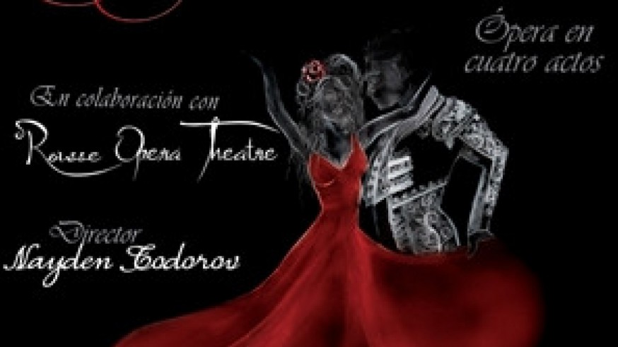 Cartel de la ópera 'Carmen' de Bizet