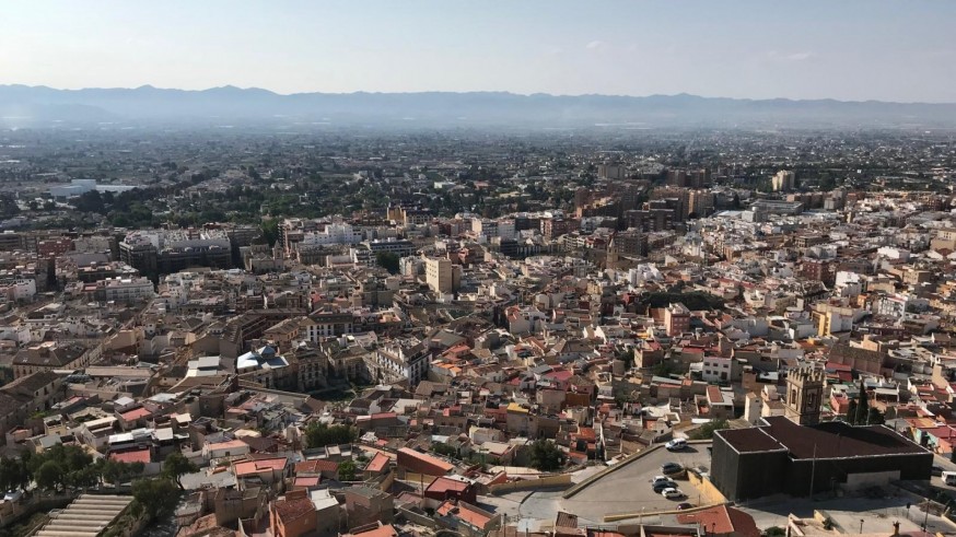 Una masa de aire sahariano dispara la contaminación por partículas PM10 en la Región de Murcia