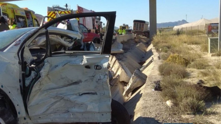 Imagen del accidente
