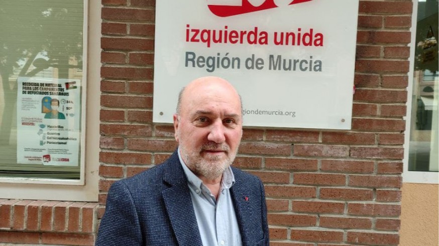 José Luis Álvarez-Castellanos, coordinador regional de IU-Verdes. IU-V