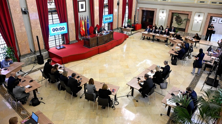 El Ayuntamiento de Murcia aprueba las cuentas de 2027, con 577 millones de euros, sin debate político