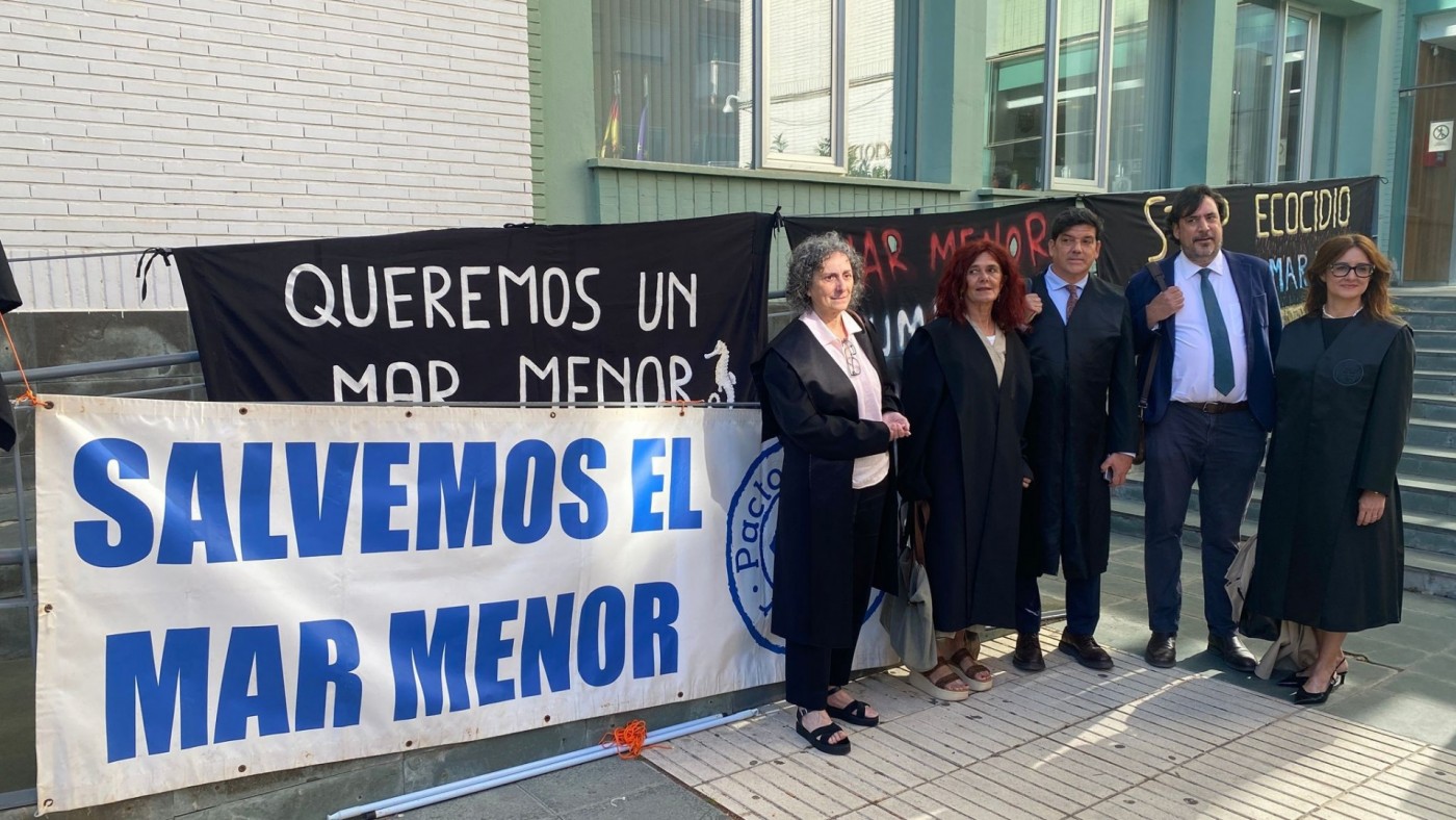 Aplazado sin fecha el juicio por contaminación al Mar Menor por la ausencia del perito principal