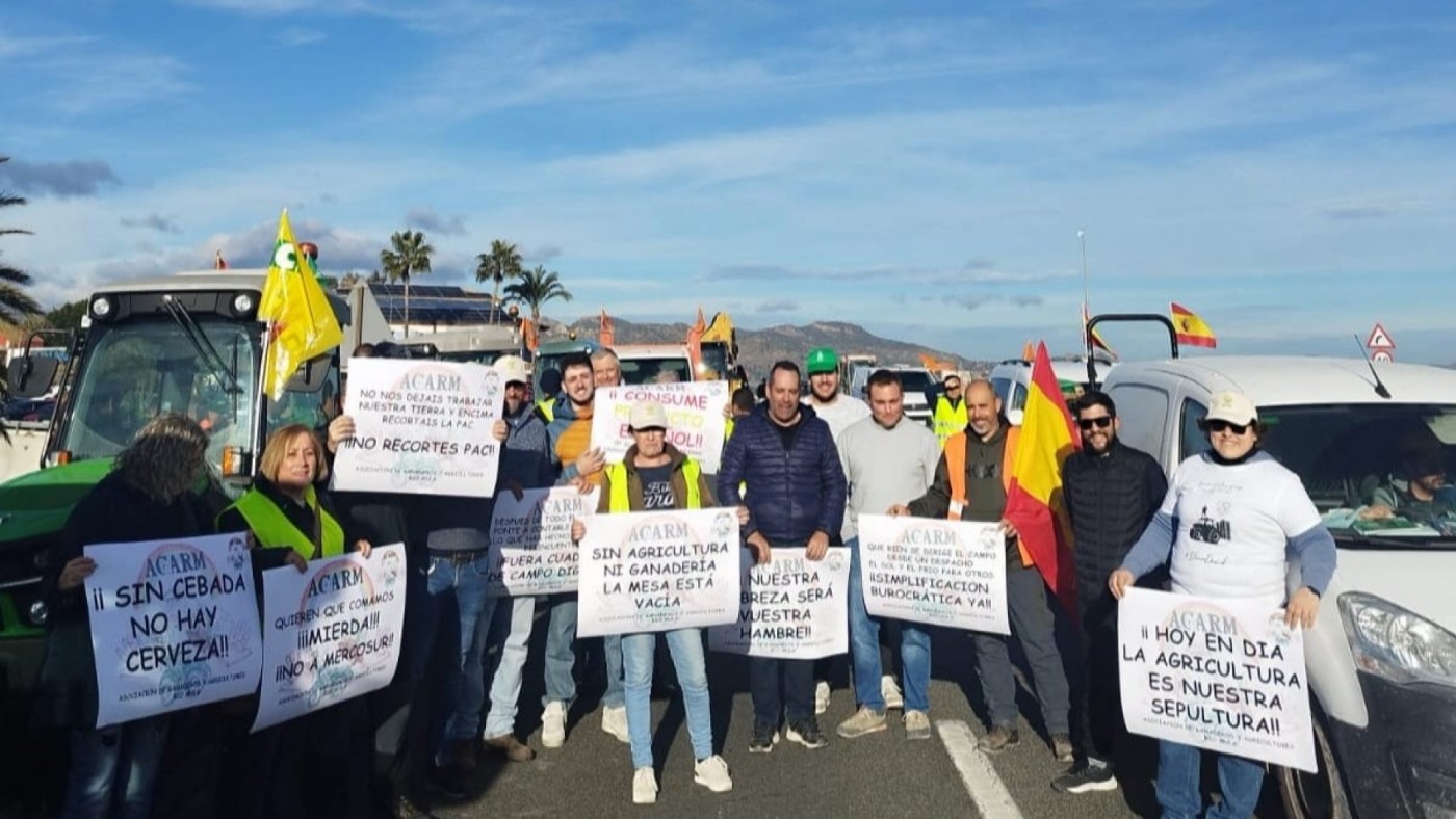 Estas son las carreteras afectadas por la tractorada