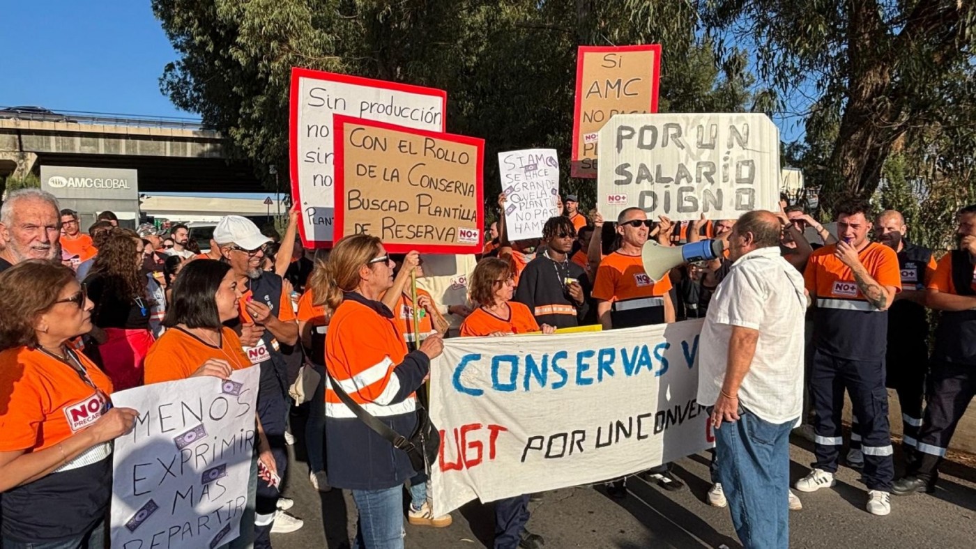 Los trabajadores de las conservas vuelven a parar la producción