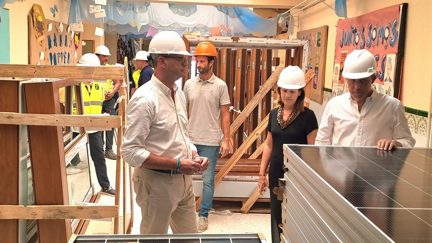 El colegio Casa del Niño de Lorca ultima su rehabilitación energética con una inversión de 400.000 euros