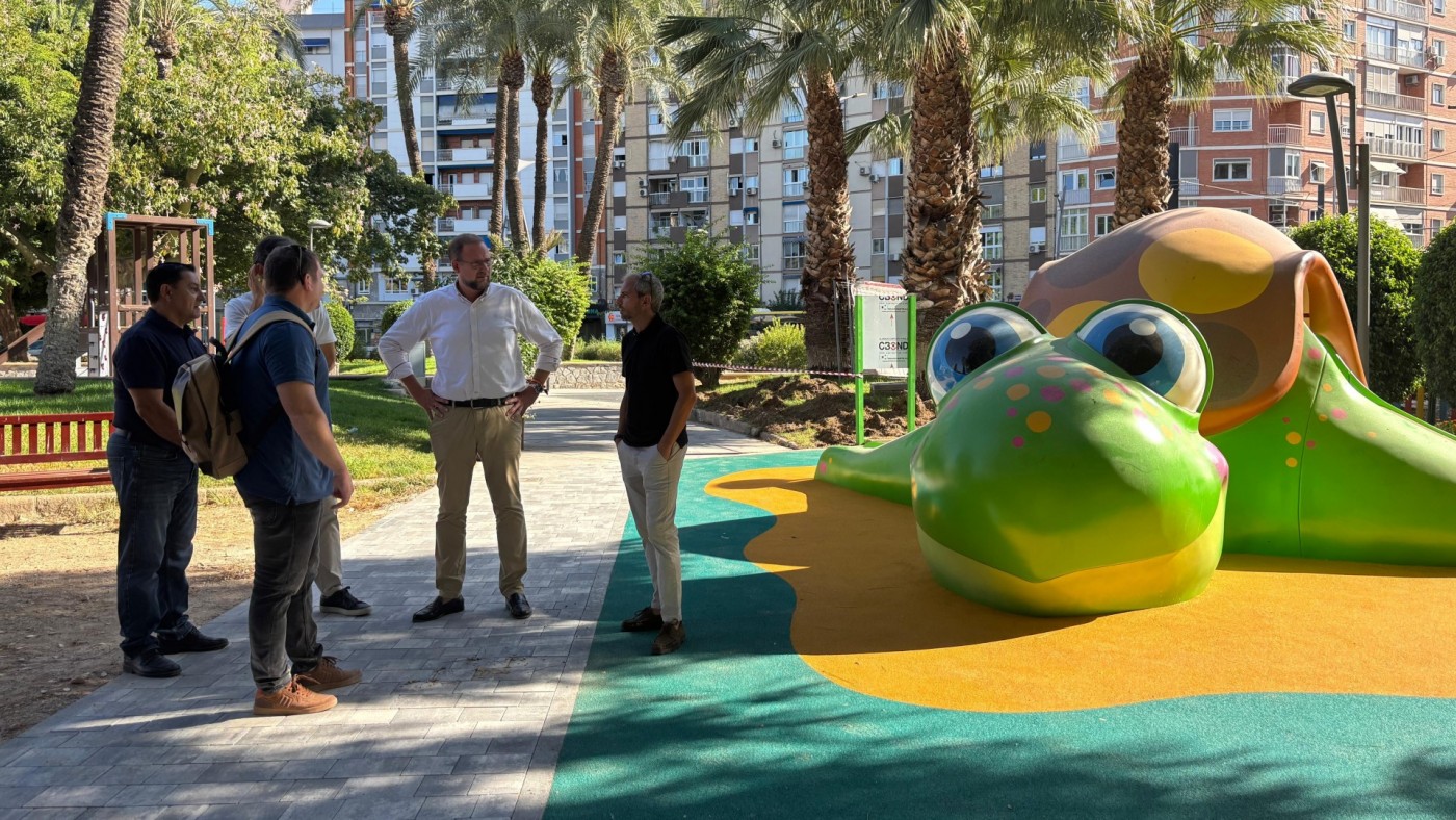 Una tortuga gigante presidirá la nueva zona infantil de la Circular