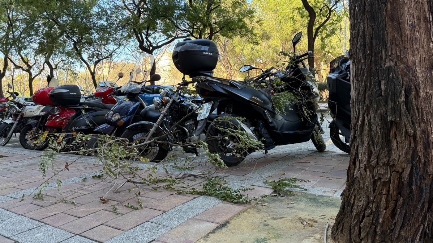 Jornada ventosa en la Región de Murcia, con rachas de hasta 91 km/h