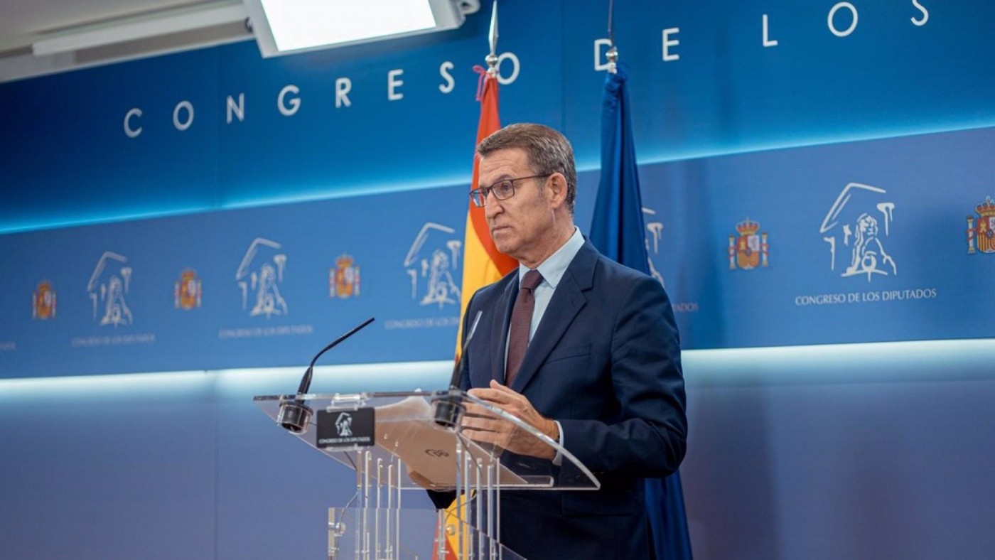 Feijóo prefiere elecciones antes que el "Gobierno de la mentira" de Sánchez 