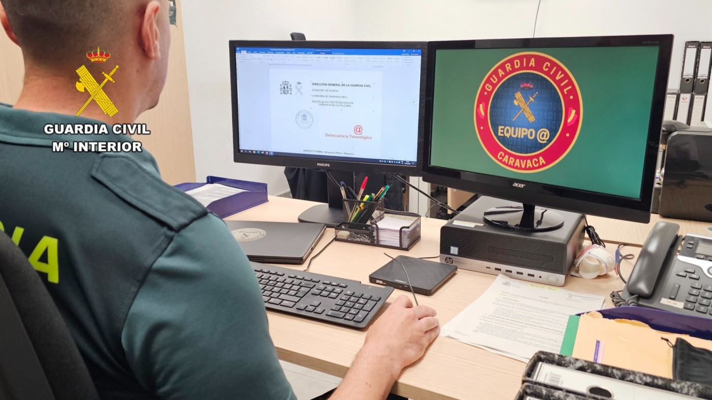 La Guardia Civil investiga una estafa de más de 8.000 euros a un centro educativo del Noroeste de Murcia