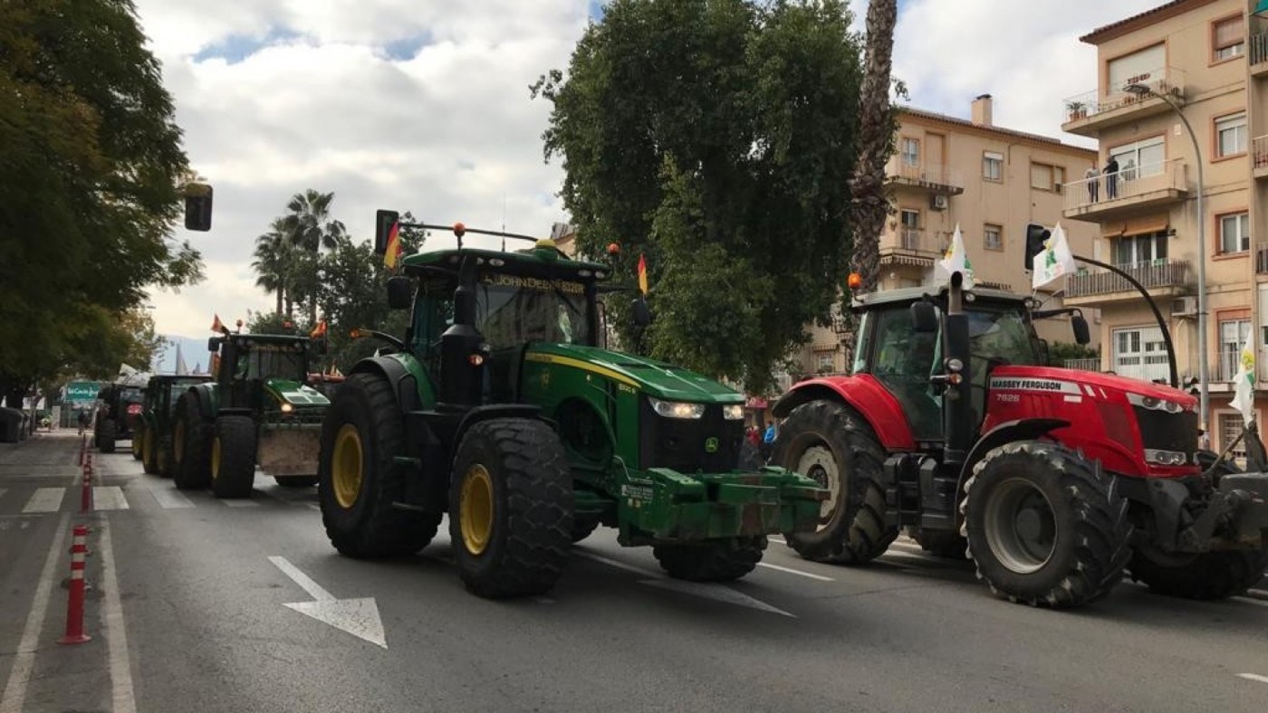 Consulta el itinerario de las caravanas de tractores por las carreteras de la Región