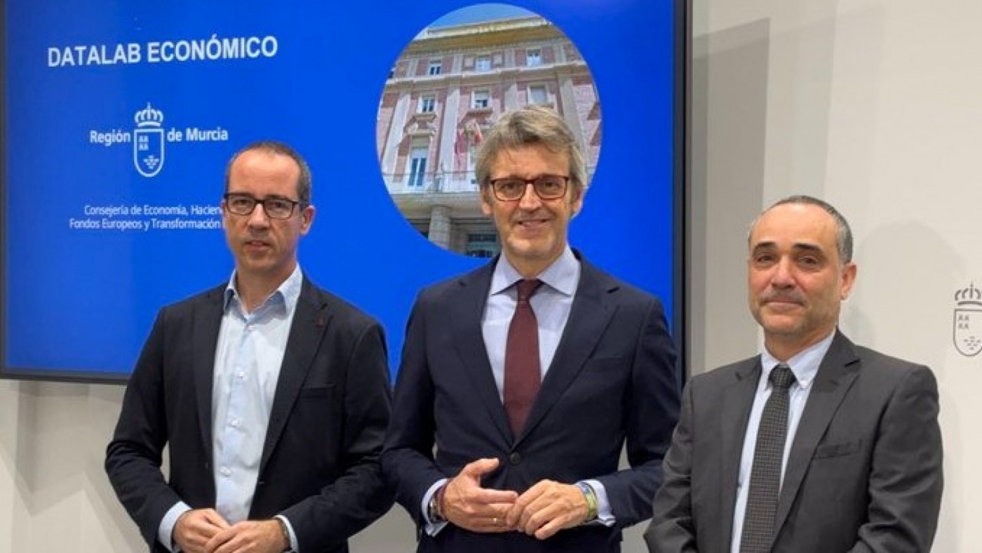 La Comunidad lanza DataLab Económico, un portal digital con estadísticas diarias de la economía regional