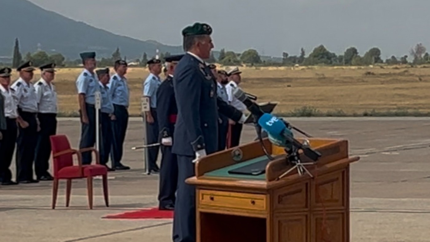 El teniente coronel Ramonell, nuevo jefe del Escuadrón de Zapadores Paracaidistas
