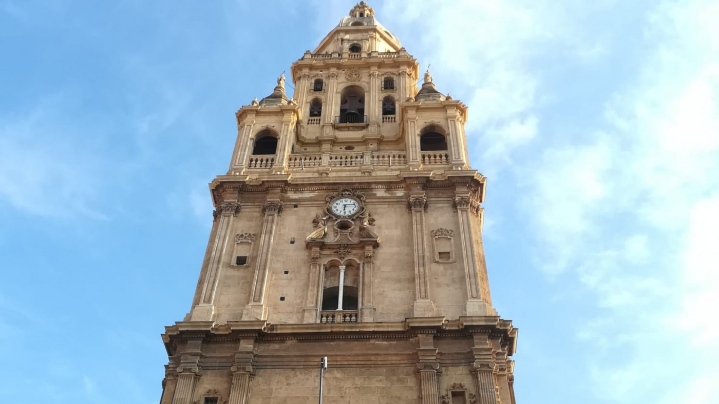 La torre de la Catedral de Murcia