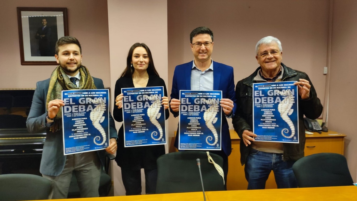 'El Gran Debate' sobre el futuro del Mar Menor reunirá a expertos el 29 de febrero en Los Alcázares