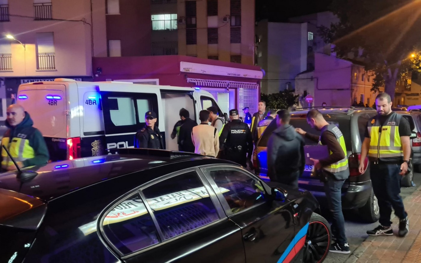 Una veintena de detenidos en una operación contra la inmigración irregular en Mula