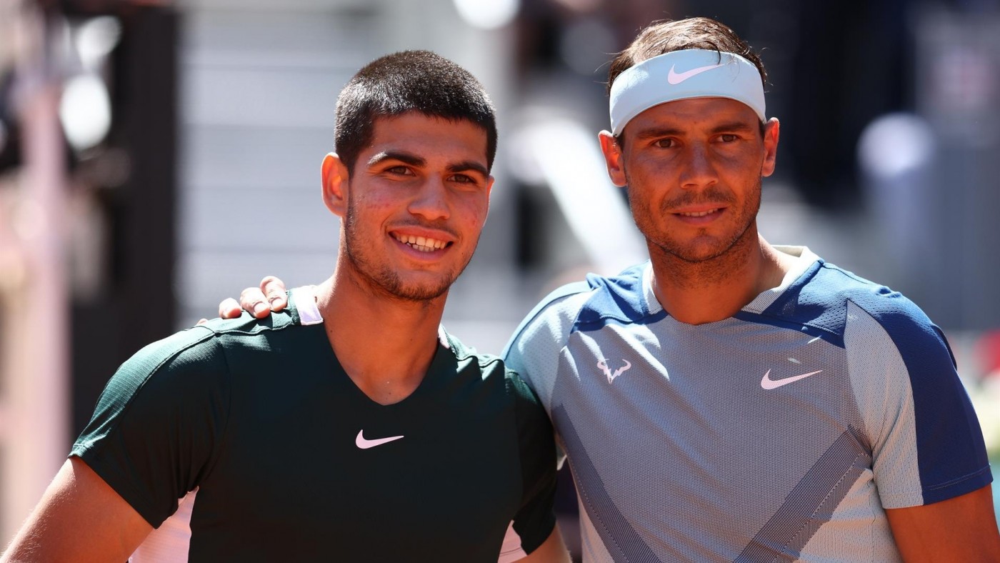 Alcaraz y Nadal formarán pareja en los Juegos de Paris