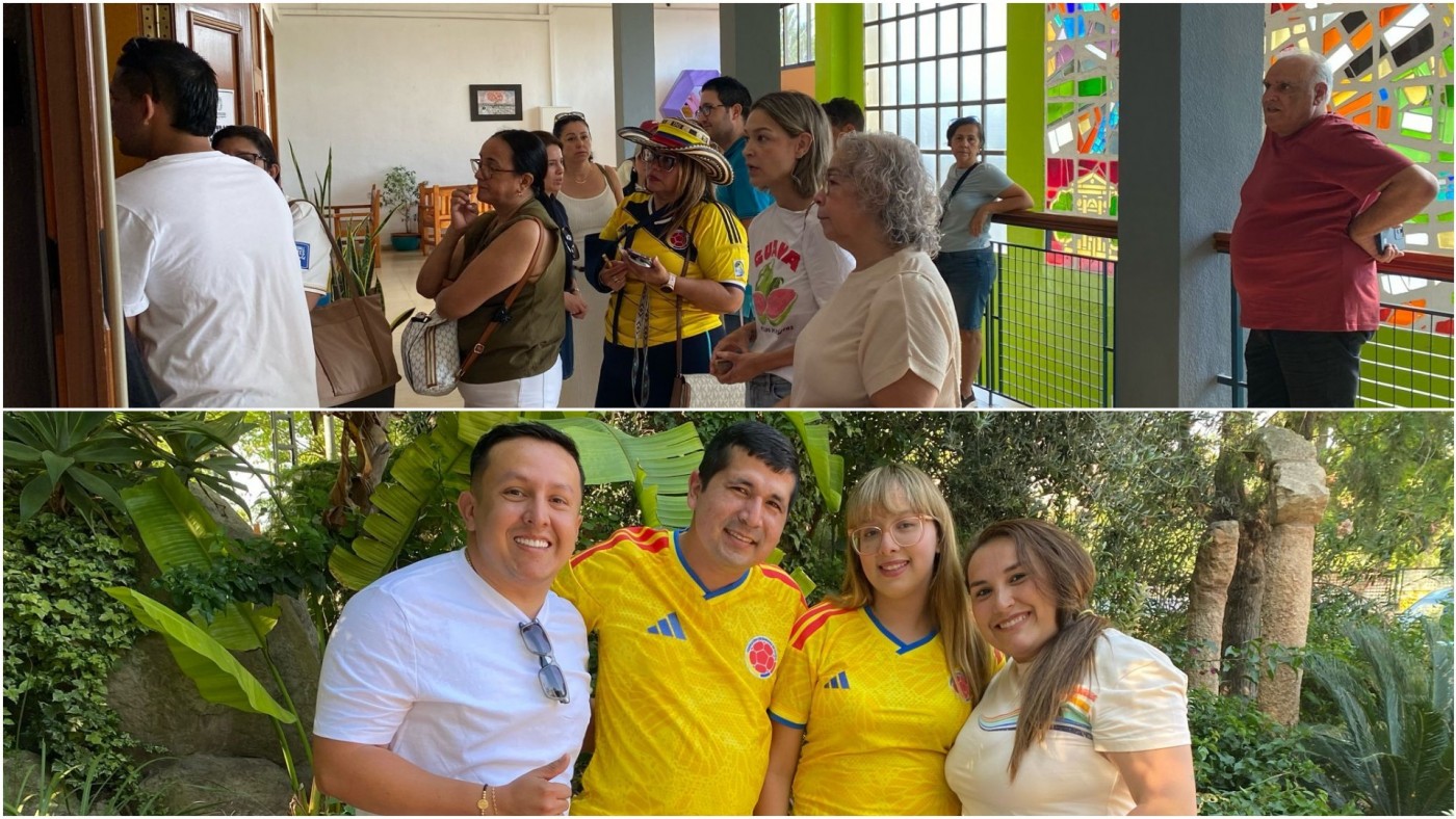 Casi cinco mil colombianos votan en siete mesas en Murcia en las presidenciales de su país