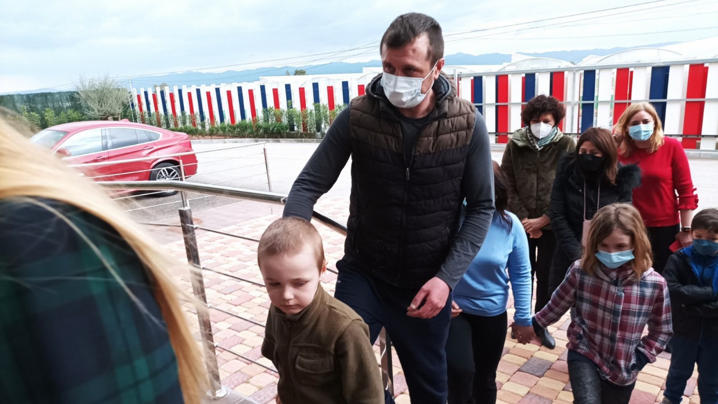 Una familia ucraniana de Járkov que lo perdió todo llega a Puerto Lumbreras en busca de una nueva vida