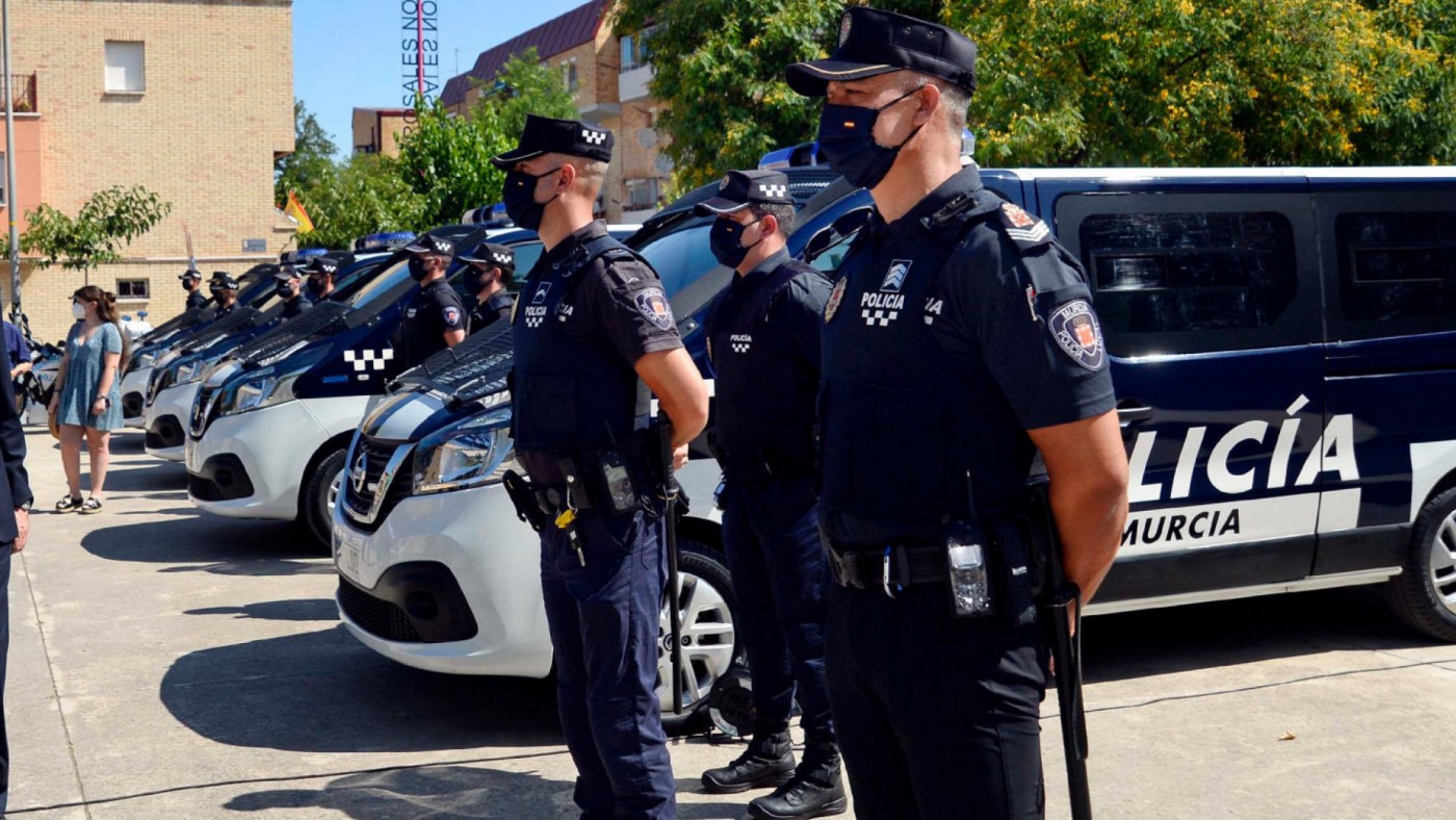 Efectivos de Policía Local de Murcia
