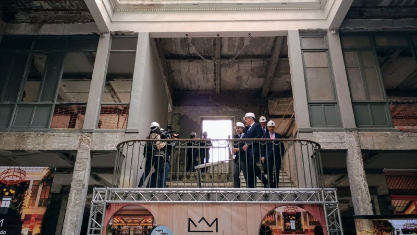 Visita esta mañana al edificio antiguo de Correos