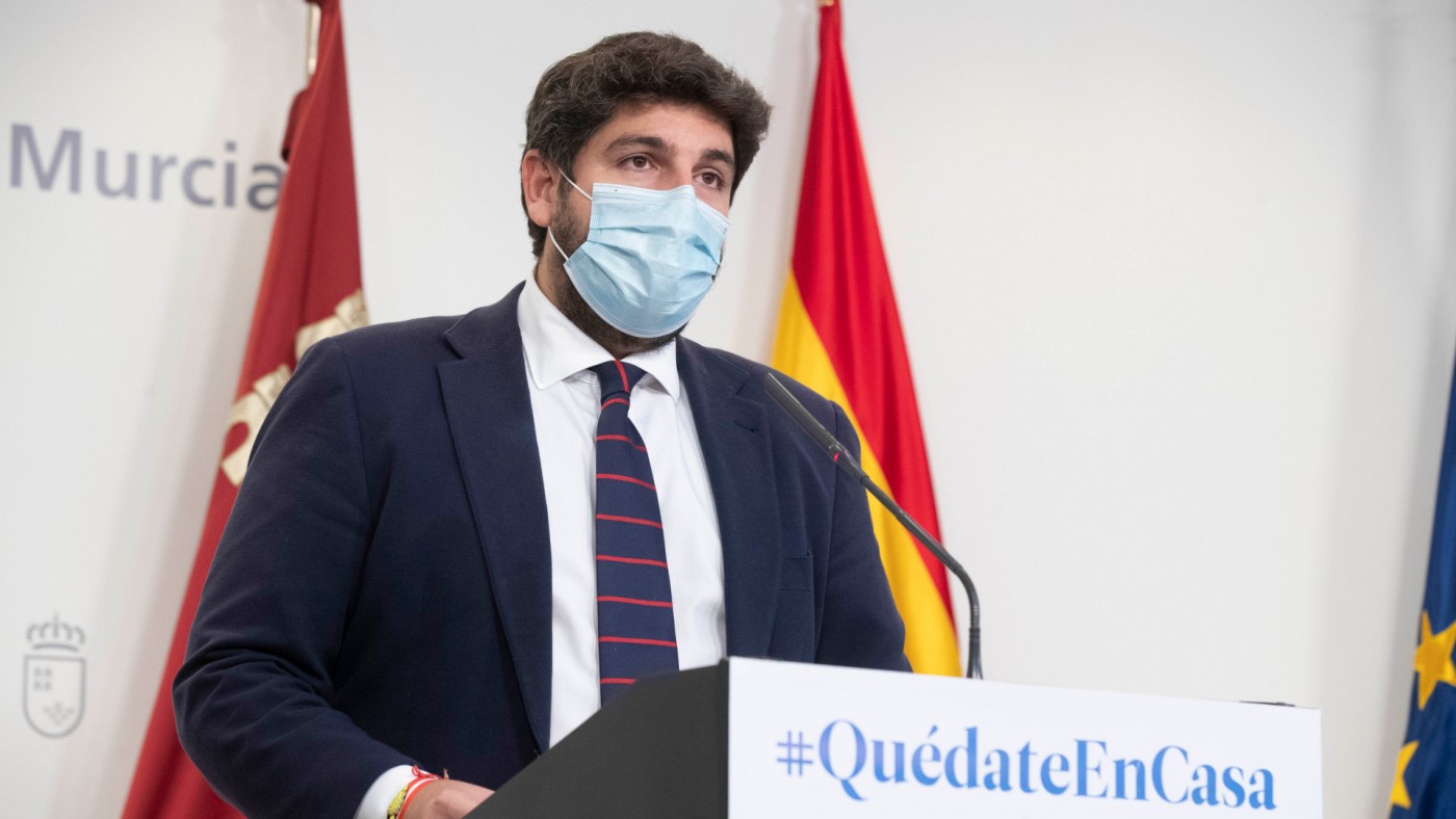 EN DIRECTO | López Miras informa sobre las nuevas medidas aprobadas por el Comité Covid