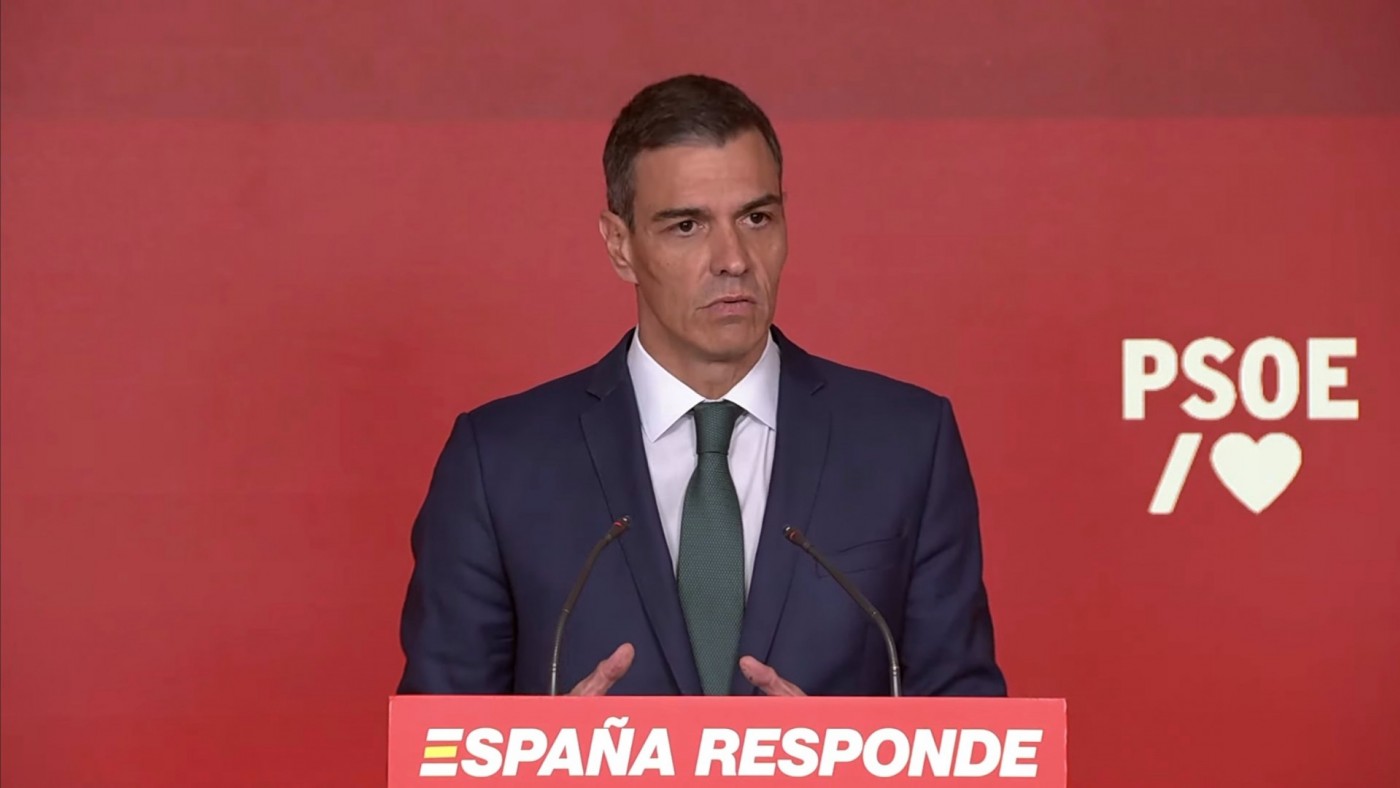 Sánchez reta a Feijóo y Abascal: "Si creen que no tenemos mayoría, presenten una moción de censura"