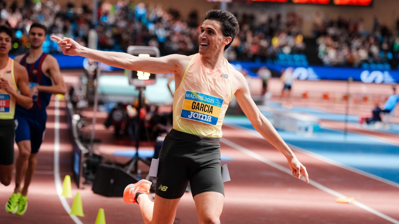 Mariano García manda en el 800 español