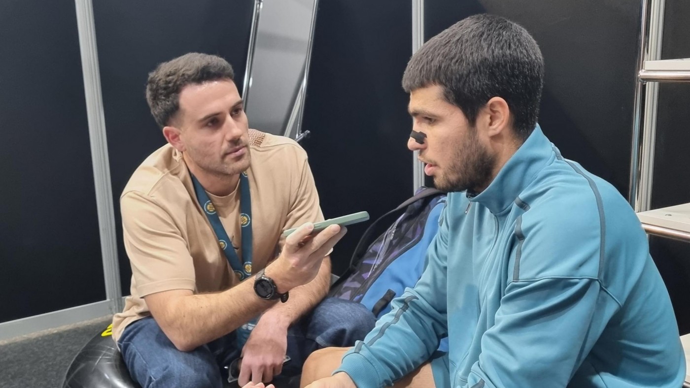 Alcaraz: "Voy por el camino correcto"