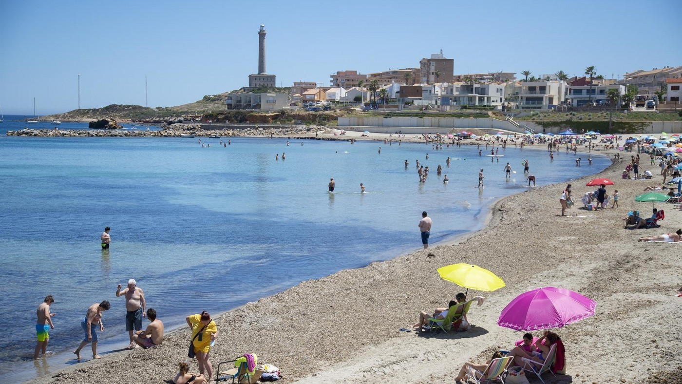 Herido grave al colisionar dos motos de agua en La Manga