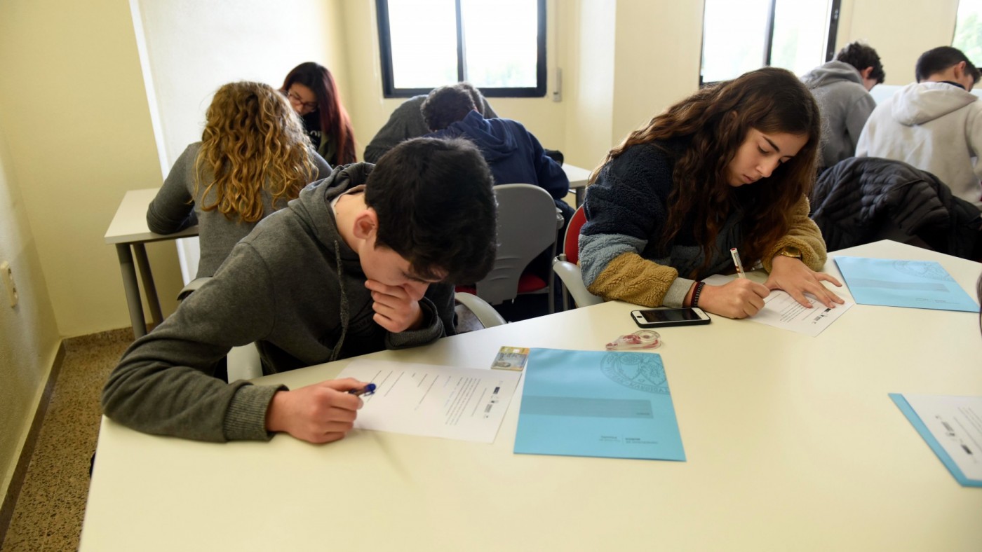 Abierto el plazo para matricularse en la prueba de acceso a la universidad