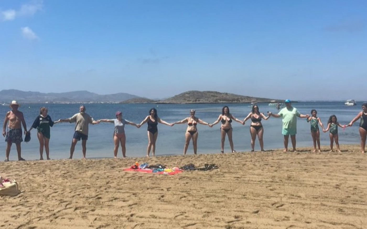 El Abrazo al Agua en imágenes